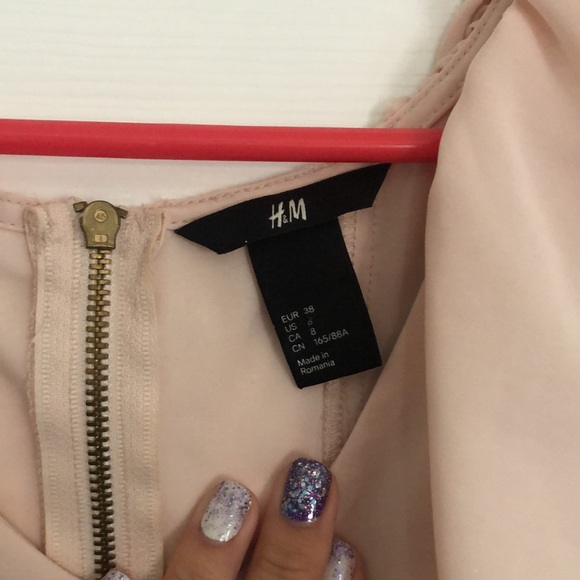 EUC - H&M Blush dress w/pockets - Sz 8 - Picture 3 of 6